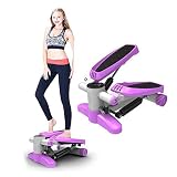 Máquina de Step para Fitness, Step Fitness Machines, Mini Stepper debajo del escritorio Elípticas Steppers para ejercicio Pedal de escritorio Ejercitador con diseño único Stand Up Bicicleta estática