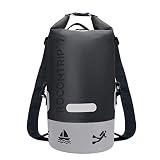 ROCONTRIP Premium Waterproof Bag, Sack with Long Adjustable Shoulder Strap Included, Perfect for Kayaking Boating Canoeing Fishing Rafting Swimming Camping Snowboarding