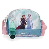 Disney Frozen Find Your Strenght Bandolera Azul 20,5x16,5x6 cms Poliéster