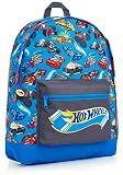 Hot Wheels Mochilas Escolares, Material Escolar para Niños, Mochila Infantil con Estampados de Coches para Colegio Viajes Deportes, Regalos Originales para Niños Niñas y Adolescentes