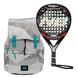 Pala de Padel Enebe RSX Graphene / Palas de pádel para Hombre y Mujer / Pack Raqueta de Padel y Mochila Enebe Incluida / Mejores Palas y Raquetas de Padel Fabricada en Carbono y Graphene
