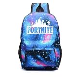 Luminoso Mochila Escolar, Hombres Bolso de Hombro de Las Mujeres, Muchachos Mochila versátil para niñas, Gran cantidad de Almacenamiento en Forma de Escuela, Viajes, al Aire Libre (Starry Blue)