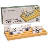 Yellow Mountain Imports Trays / Racks for Jumbo Sized Dominoes - Set of 4 by