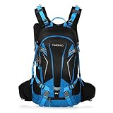 TOM SHOO Mochila Ciclismo 20L/30L Impermeable para Excursionismo Ciclismo Alpinismo Senderismo Camping al Aire Libre con Cubierta de Lluvia y del Casco