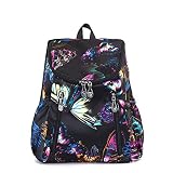 Mochila Mujer Casual Mochila Señoras Impermeable Moda Flor Adolescentes Escuela Mochila Gran Capacidad Bolsa de Viaje