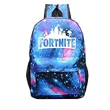 CestnYuun Luminoso Colegio Viajar Al aire Libre Mochila Ideal Versátil Hombro Bolso Mochila para Hombres Mujer Mucho de Bolsa de Almacenamiento (Starry Blue)