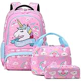 Mochilas Niñas Escolares Primaria Mochila Infantiles Unicornio Bolsas Escolares para Niña Mochilas Chicas para Escuela Viaje