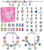 Juguete Regalo de Niña de 6 a 12 Años, Kit para Hacer Joyas para Niñas 7 8 9 10 11 12 Años Kit de Fabricación de Joyas para Niñas Juego de Regalo para Niña 8-12 Años Regalos de Regalo de 5 a 12 Años