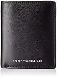Tommy Hilfiger TH Metro, Accesorio Billetera de Viaje para Hombre, Negro, Talla única