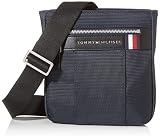Tommy Hilfiger - Elevated Nylon Mini Crossover, Bolso bandolera Hombre, Azul (Sky Captain), 1x1x1 cm (W x H L)