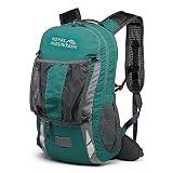 Local Lion Mochila 20L de Ciclismo Montaña Senderismo Macutos Trekking Camping al Aire Libre Nylon con Cubierta de Lluvia para Hombres y Mujeres (Azul2)