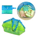 Locisne Gran Bolsa de Playa de Malla, Agua y Arena Fuera de la Red de la Playa Bolsa de Viaje de niños Bolsa de Almacenamiento de Organizador de Juguete