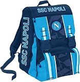 SSC NAPOLI Napoli Sprint Mochila escolar 41 centimeters Azul (Dresden Blue)