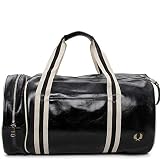 FRED PERRY Classic Barrel Bag Mochila de Deporte Hombres Negro - única - Mochila de Deporte