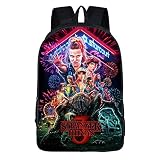 Mochila Stranger Things Mujer, Mochila Stranger Things Niña y Niños Adolescente Hombres Primaria Mochilas y Bolsas Escolares Impresión 3D Juvenil Bolsa Infantil (3)