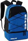 Erima GmbH 723340 Mochila Multifunción con Compartimento Inferior, Unisex, New Royal/Negro, 1