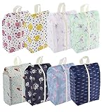 Bolsas de Zapatos para Viaje Multifunción Impermeable Bolsas de Zapatos con Cremallera para Hombres y Mujeres (8 Piezas)