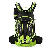 TOM SHOO Mochila Ciclismo 20L/30L Impermeable para Excursionismo Ciclismo Alpinismo Senderismo Camping al Aire Libre con Cubierta de Lluvia y del Casco