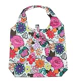N\A Paquete de 2 bolsas de compras, bolsas de supermercado reutilizables, lavables, plegables, impermeables, ecológicas, 20 kg, bolsas de compras con asas