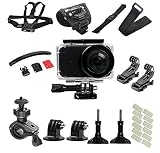 flycoo para Xiaomi mijia Mini 4 K Cámara de acción, accesorios, cubierta impermeable, Kit de equipo de ciclismo, bicicleta de Deporte, base, fijación, correa, tirantes, antivaho