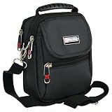 BAG STREET INTERNATIONAL Bolso bandolera pequeño para hombre con varios compartimentos