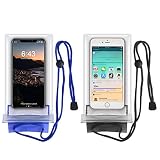 Funda Impermeable Universal 2 Unidades, KEEHOM Bolsa para Móvil Estanca a Prueba de Agua para iPhone 12 11 XS MAX XR X 8 7 Samsung Galaxy Huawei P40 P30 Pro Xiaomi OnePlus y Teléfonos hasta 7 Pulgadas