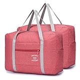 YOODI 2 Piezas Bolsas de Viaje Plegable Ligera Bolsa Maternidad Bolsas de Viaje Mujer Bolsa Ultraligera Plegable Bolso de Mano Viaje Bolsa Viaje Ligera Maternidad Bolsa Hospital Bebe Bolso Viaje