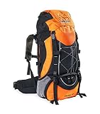 AspenSport Unisex Cherokee 60 Mochila, Color Naranja, tamaño Talla única, Volumen Liters 60.0