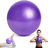 Pelota de Yoga,Pelota Pilates Pequeña 25 cm,Pelota Fitness,Pelota de Pilates,Pelota de Gimnasia,Adecuado para Ejercicio,Condición Física,La Fisioterapia y la Mejora de la Balanza (Púrpura)