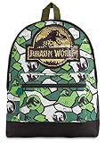 Jurassic World Mochilas Escolares, Material Escolar de Jurassic Park, Mochila Infantil Indominus Rex con Diseño de Camuflaje, Regalos Originales para Niños Niñas Adolescentes