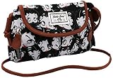 Karactermania Betty Boop Noir Bolsos Bandolera, 22 cm, Negro