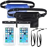 N/AA Crethink - Funda impermeable para teléfono móvil, bolsa seca (4 piezas)