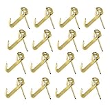 NiceLand 100 Piezas Ganchos para Cuadros Foto Gancho Marco de Fotos con Clavos Marco de Fotos Ganchos Resistente (13KG) Ganchos para Colgar Cuadros Espejo, Colgadores para Cuadros