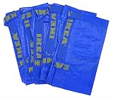 Ikea Bolsas Grandes Azul Frakta x 5 Ideal Para Uso Exterior Y Almacenaje Carga Máx 25 Kgs