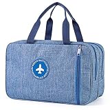 SPAHER Bolso de natación Seco Mojado Húmedo Separado Bolso De La Natación Bolsa De Deporte Impermeable Bolsa De Almacenamiento Bolsa de Viaje Wash Bolsa para Nadar Playa Gimnasio Fitness Kayaking