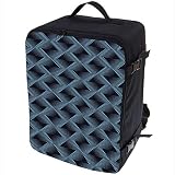 Equipaje de Mano para la Maleta de Mochila Multifuncional Ryanair Equipaje de Mano Aprobado para Transporte aéreo Maleta para Todos los vuelos Tamaño 40x25x20 cm Puntos Azules [102]
