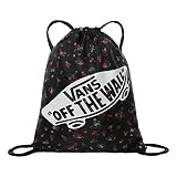 Vans BENCHED Bag, BOLSA BANCADA para Mujer, Belleza Floral Negro, One Size