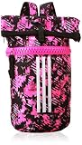 adidas Mochila militar para mujer Kickboxing, color rosa, camuflaje y plata, M