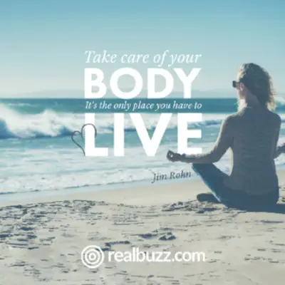 Take care of your body. It%image_alt%27s the only place you have to live. Jim Rohn
