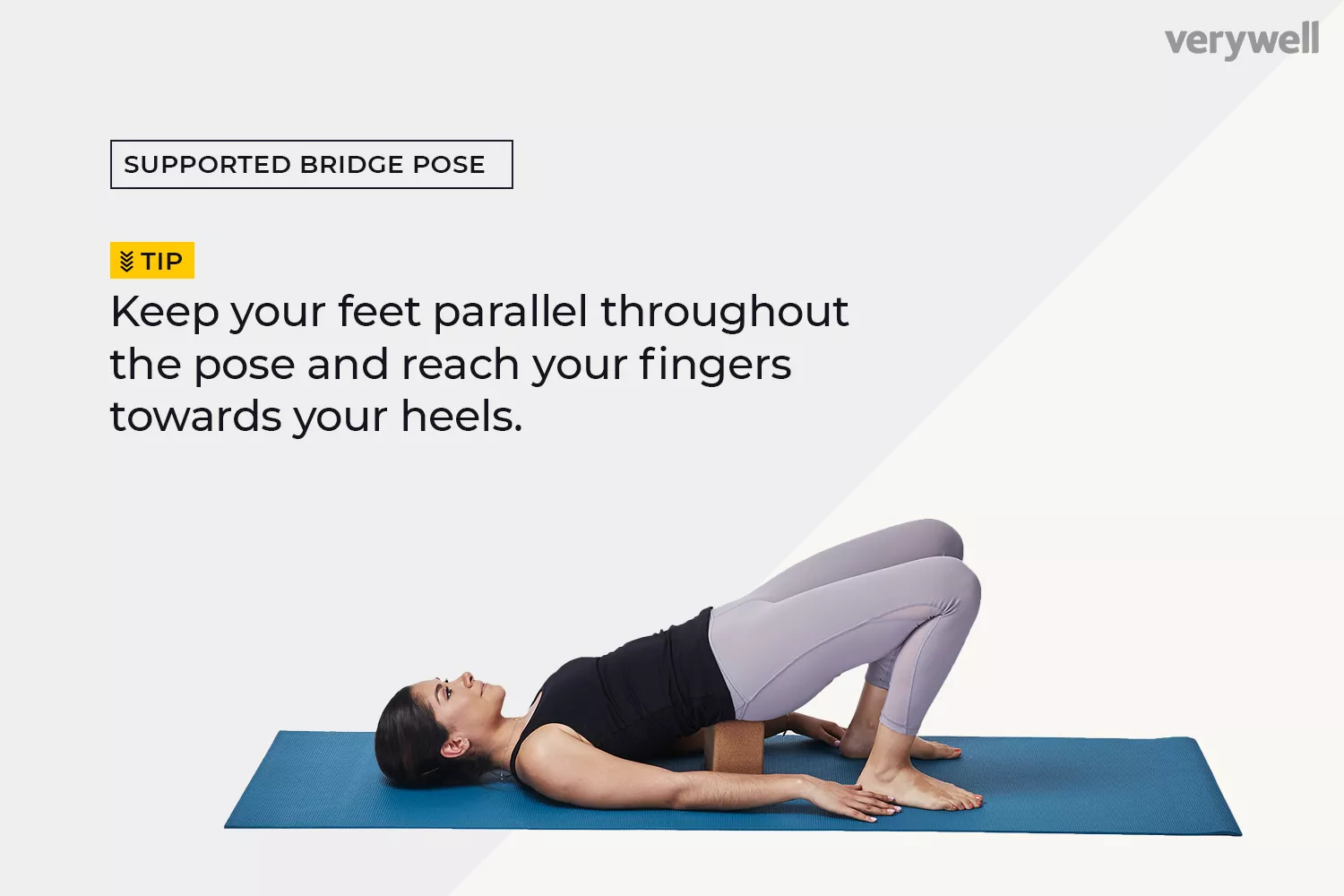 Supported Bridge Pose