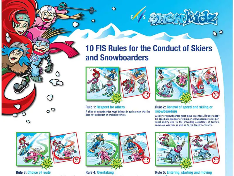 Photo of Reglas de las pistas de esquí y snowboard