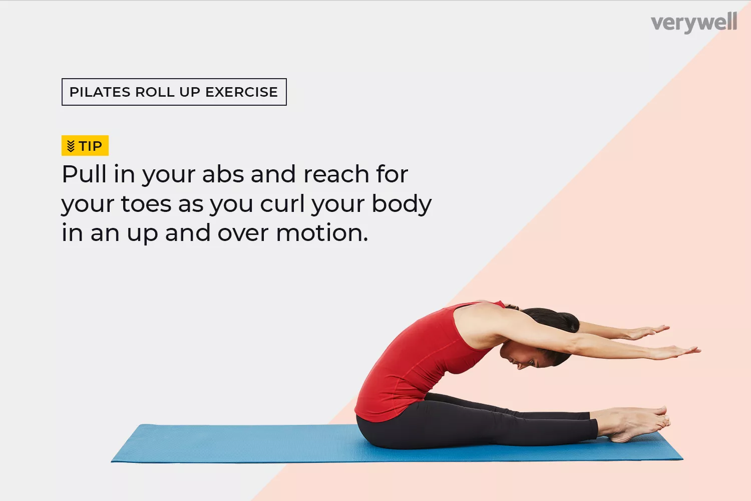 Pilates Roll Up Excercise