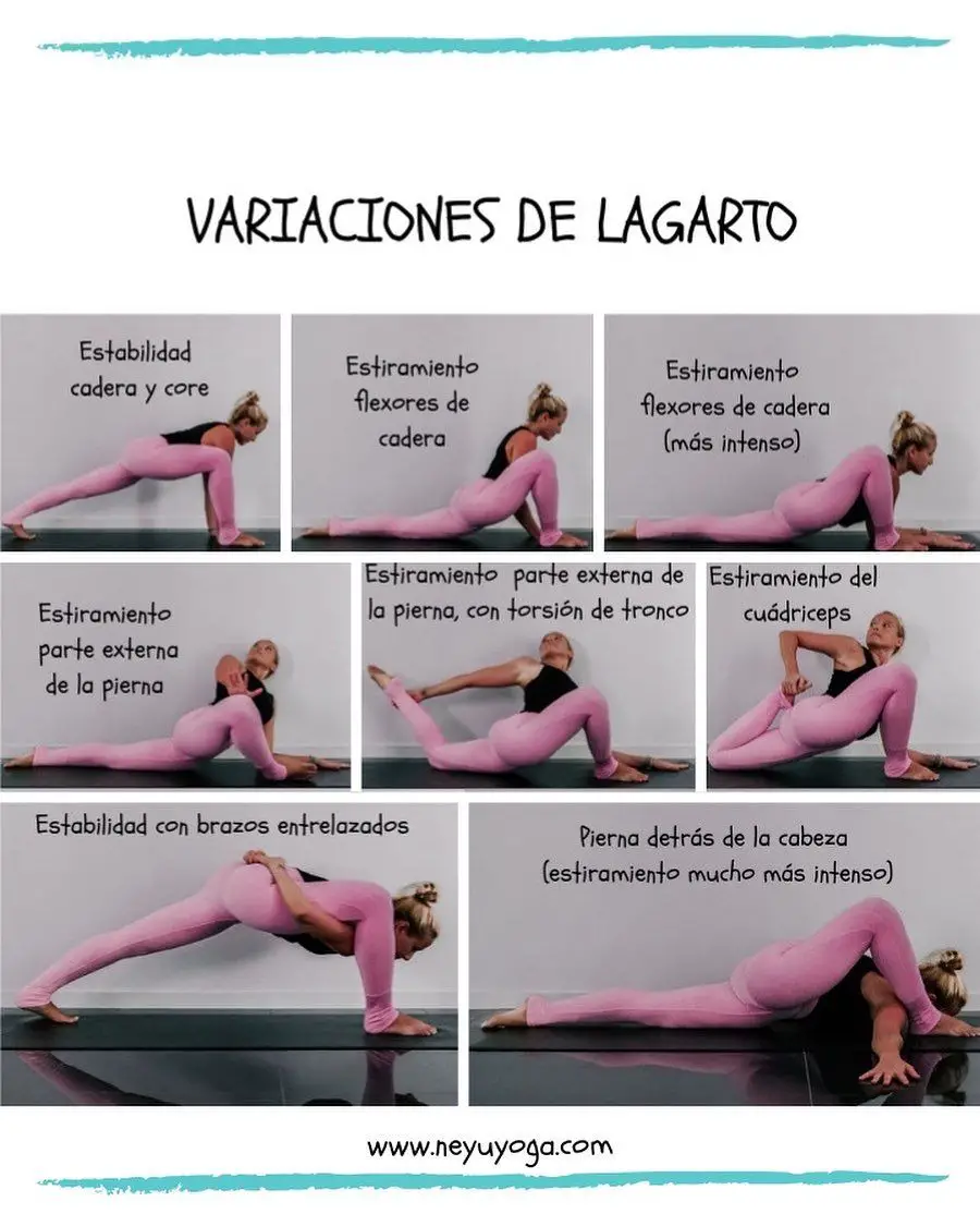 Photo of Pose de lagarto (Utthan Pristhasana) en el Yoga