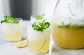 Photo of Receta de té de menta y limón recién remojado con cero calorías